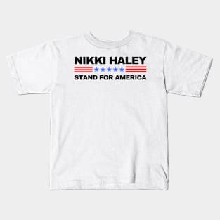 NIKKI HALEY STAND FOR AMERICA Kids T-Shirt